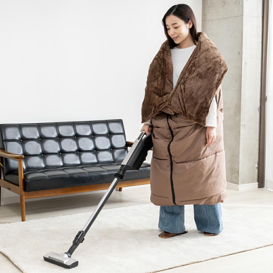 あったか5WAYトリプルウォーム寝袋 2枚組 シュラフ 着る寝袋 フリース生地