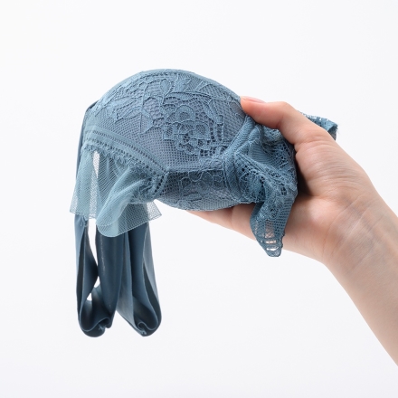 ノンワイヤーでらくらくレースブラ 3色組 ワイヤレスブラ Mサイズ