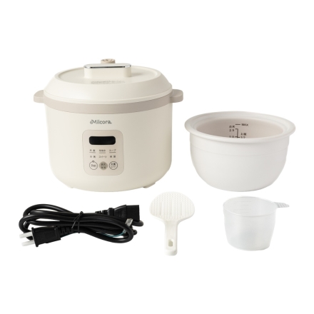 土鍋炊飯器「匠」 土鍋炊き風 炊飯器 1合～2.5号 一人暮らし 新生活応援 コンパクト炊飯器 マイコン式