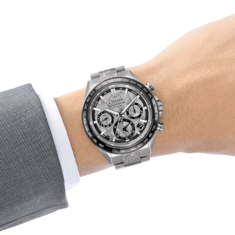 CITIZEN シチズン ATTESA アテッサ CC4076-65A メンズ 腕時計 エコ・ドライブ GPS衛星電波受信 ダブルダイレクトフライト デュラテクト サファイアガラス 10気圧防水
