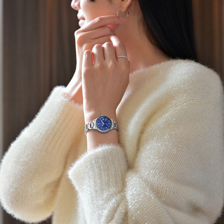 CITIZEN シチズン xC クロスシー basic collection DEAR Collection EC1160-71L レディース 腕時計 光発電エコ・ドライブ 電波時計 スーパーチタニウム サファイアガラス 5気圧防水 世界限定1500本