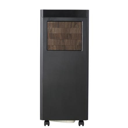 QUADS オートルーバー付ポータブルエアコン QS619BW ブラックウッド