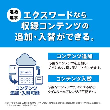 カシオ電子辞書 EX-word 中学生モデル XD-SA3900WE ホワイト