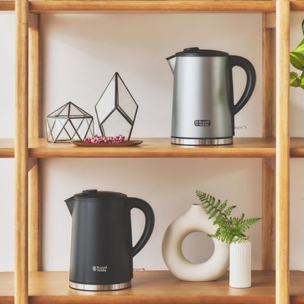 Russell Hobbs ベーシックシリーズ ベーシックケトルプラス グレー 7014JP-GY