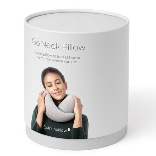 Ostrichpillow GO NECK PILLOW Midnight Grey