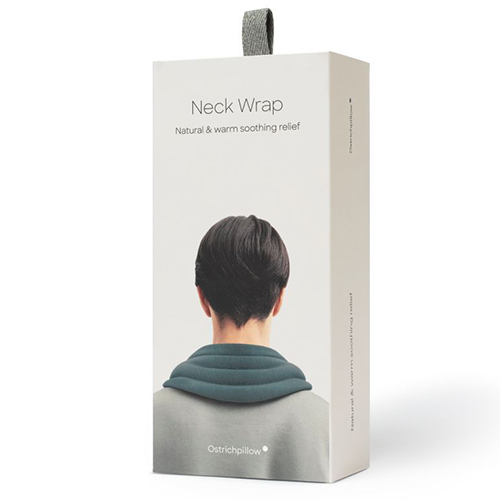 Ostrichpillow HEATED NECK WRAP Midnight Grey