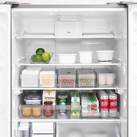 tower タワー 冷蔵庫中蓋付き卵ケース ホワイト 1481