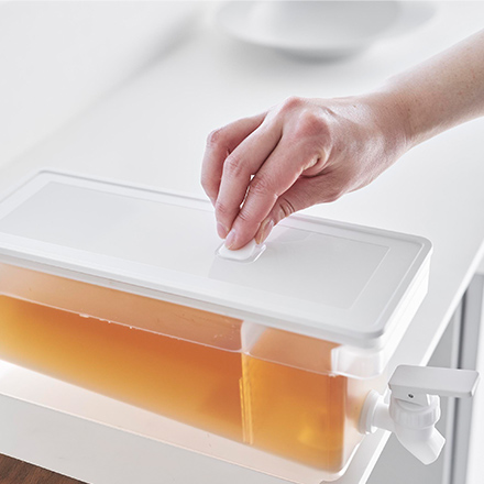 tower タワー 冷蔵庫ドリンクサーバー 1.8L ホワイト 1584