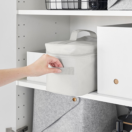 tower タワー 救急バッグ 仕切り付き ライトグレー 1848