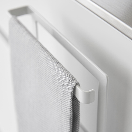 tower タワー キッチンシンク下収納扉タオルハンガー ホワイト 1985