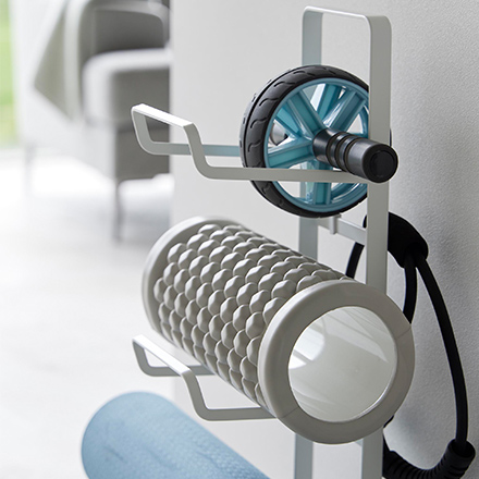 tower タワー フィットネスグッズ収納ラック ホワイト 2034