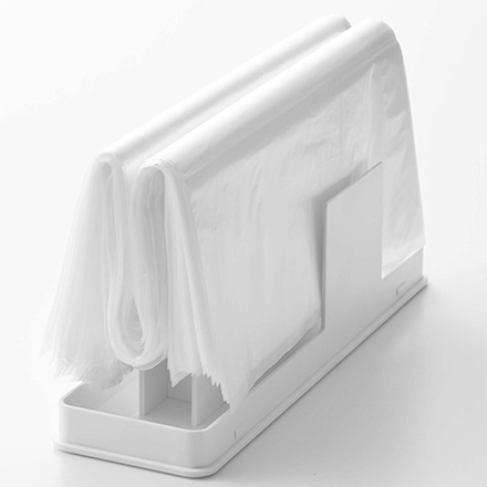 tower タワー スリムプラスチックバッグケース ホワイト 3976