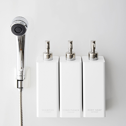 tower タワー マグネットツーウェイディスペンサー コンディショナー ホワイト 4260