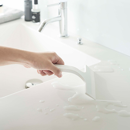 tower マグネット水切りワイパー S ホワイト 7301