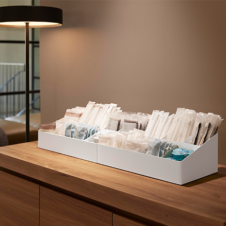 tower タワー アメニティバーボックス ホワイト 10773