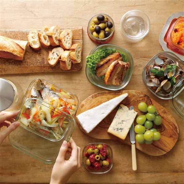 イワキ iwaki パック&レンジ システム7点セット グリーン PSC-PRN-G7