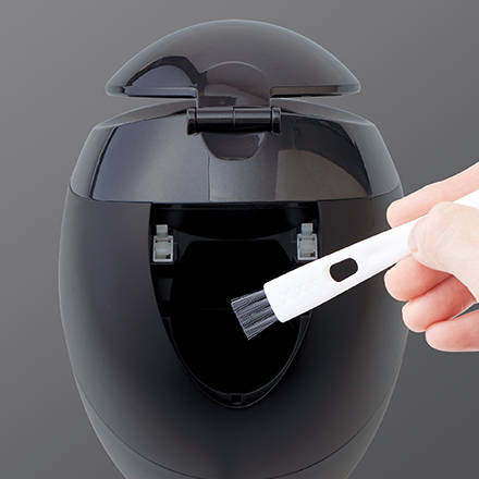 コイズミ ENAGE フェイススチーマー ブラック KBE-1540/K