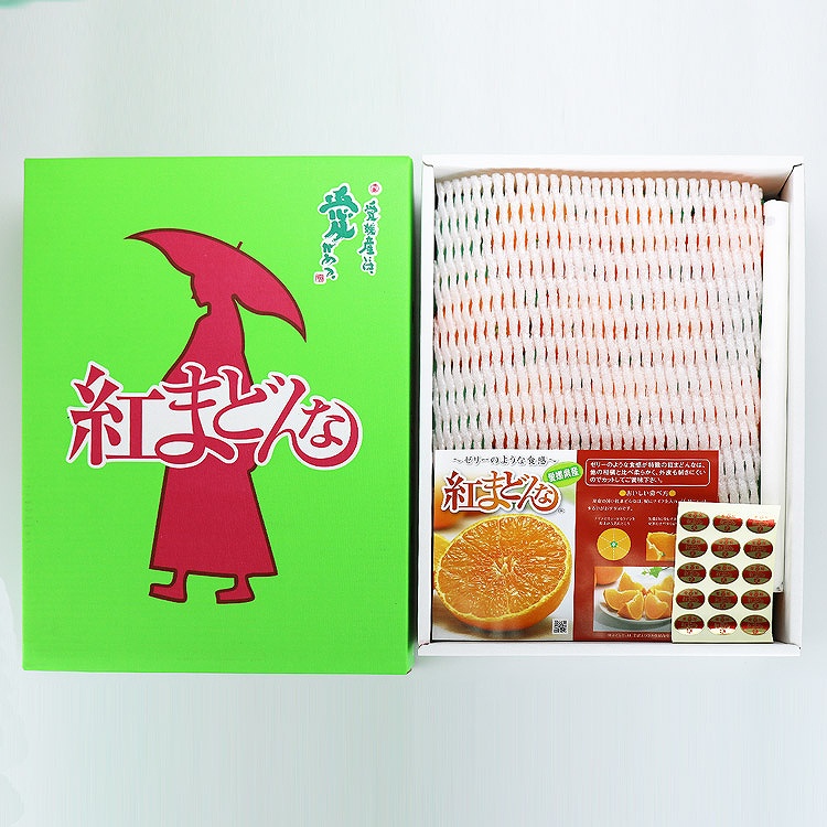 紅まどんな 3kg 愛媛県産 秀品 贈答 ギフト 青秀 以上 みかん JAえひめ中央 常温便 同梱不可 指定日不可 ミカン 蜜柑 旬