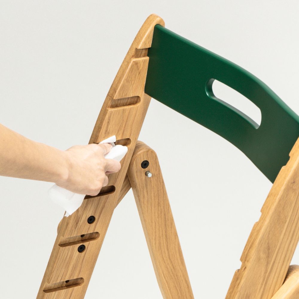 MOJI モジ YIPPY NOVEL イッピーノーブル 木製ベビーチェア ストーン M-YIP01-1