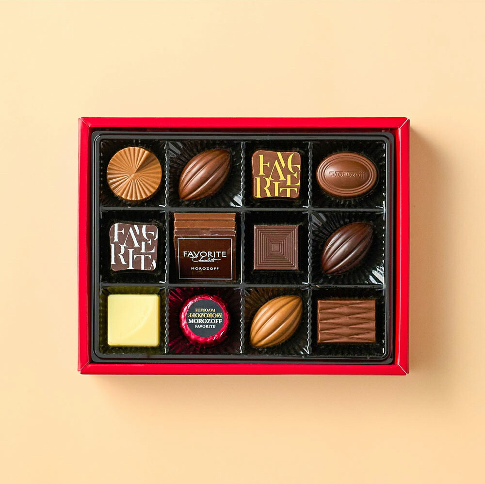 モロゾフ フェイバリット 14個 C-26 BN チョコレート