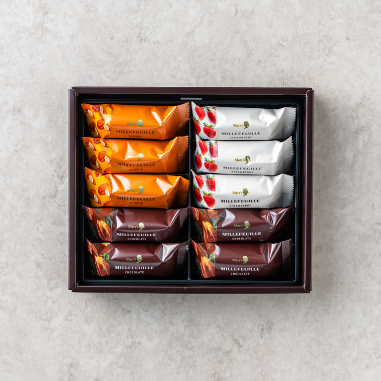 高島屋 法人事業部 セレクト メリーチョコレート ミルフィーユ 10個 MF-II / 高島屋 国産