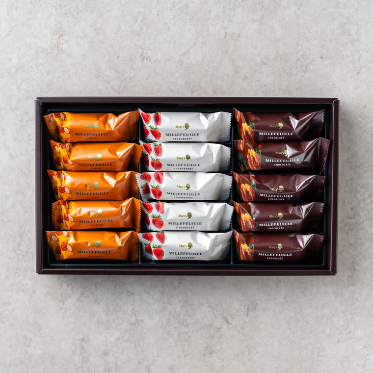 高島屋 法人事業部 セレクト メリーチョコレート ミルフィーユ 15個 MF-IRG / 高島屋 国産