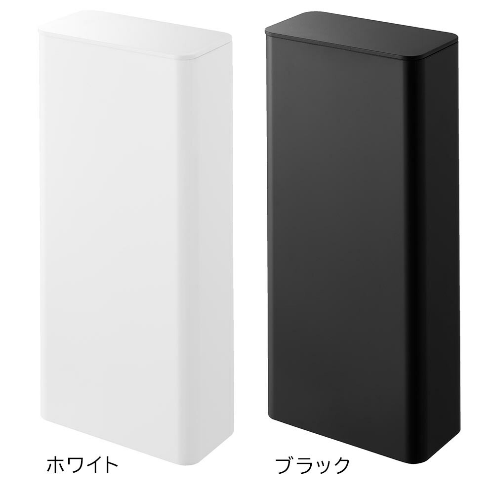 山崎実業 tower マグネットバスルーム詰め替えパウチディスペンサー収納ホルダー タワー L 10141 10142 / ブラック