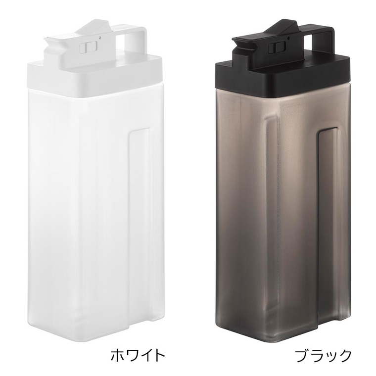山崎実業 tower 倒して置けてそのまま注げる冷水筒 タワー 2.2L 10029 10030 / ブラック