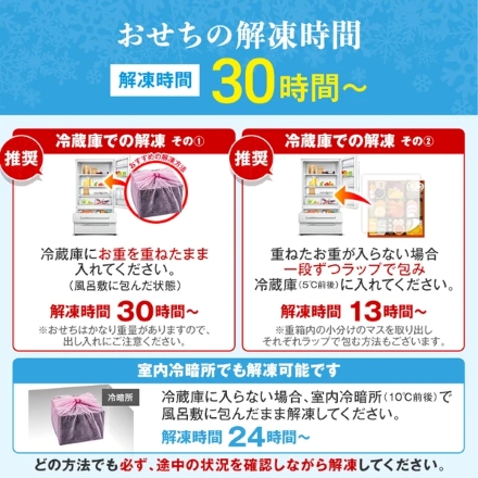 冷凍おせち 5人前 博多久松 厳選オードブル 三段重おせち「肉づくし重」6.5寸　三段重　【販売終了日：2026年12月13日】