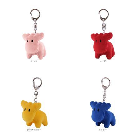 moz モズ ぬいぐるみチャーム イエロー