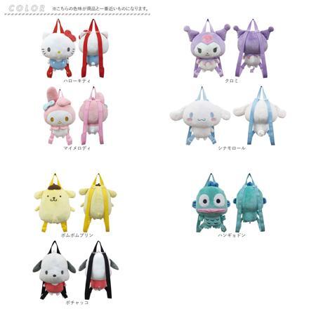 キャラクター ぬいぐるみリュック マイメロディ