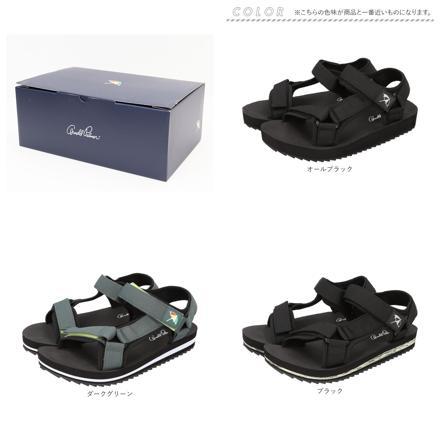 Arnold Palmer メンズ スポーツサンダル AL5051 25.0cm オールブラック