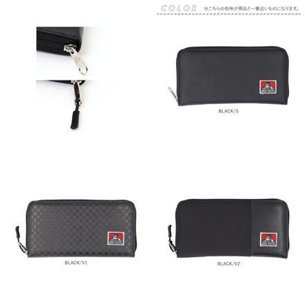 BEN DAVIS ベンデイビス LONG WALLET BDW-9194 長財布 BLACK/V1