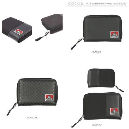 BEN DAVIS ベンデイビス ROUND WALLET BDW-9313 財布 BLACK/S