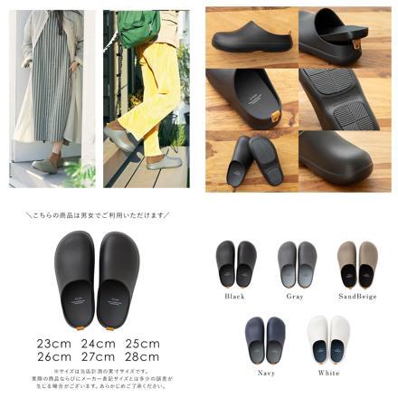 bi×sole バイソールサンダル 都会のツッカケ 23cm Navy