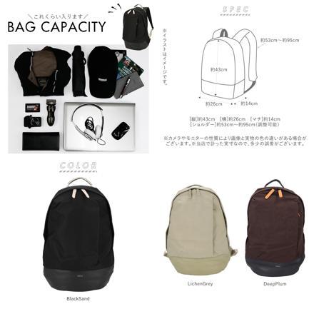 beLLroy ベルロイ CLASSIC BACKPACK PREMIUM BCBC リュック BLackSanD