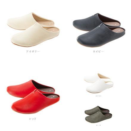 ルームズ rooms スリッパ ルームシューズ M(22.524.5cm) ダークブラウン