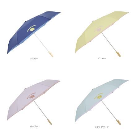 kukka hippo クッカヒッポ 晴雨兼用 折りたたみ傘 ミントグリーン