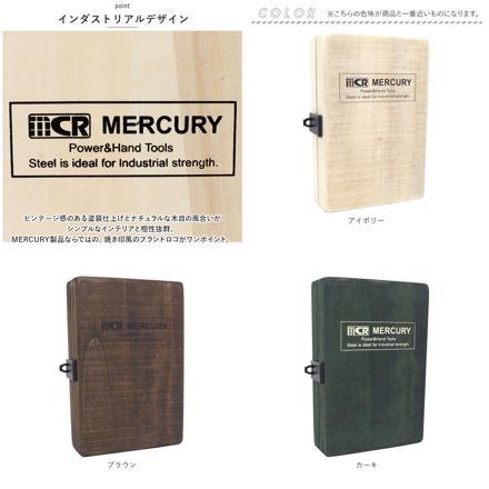 MERCURY マーキュリー ウッドキーキャビネット キーキャビネット アイボリー