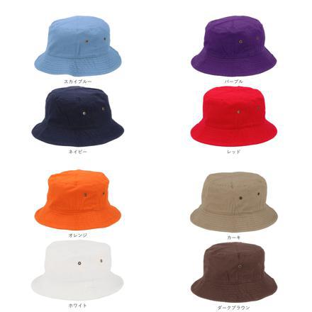 NEWHATTAN ニューハッタン #1500 stonewash BUCKET HAT solid ラベンダー S～M