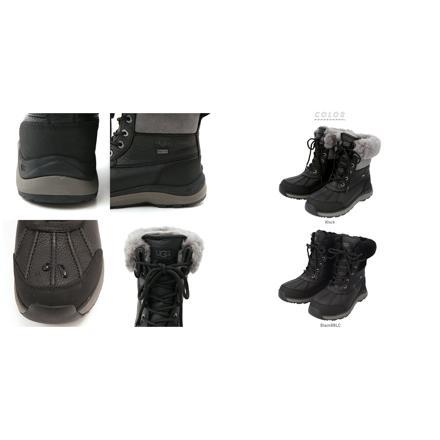 UGG アグ ADIRONDACK BOOT III US6 BLackBBLC