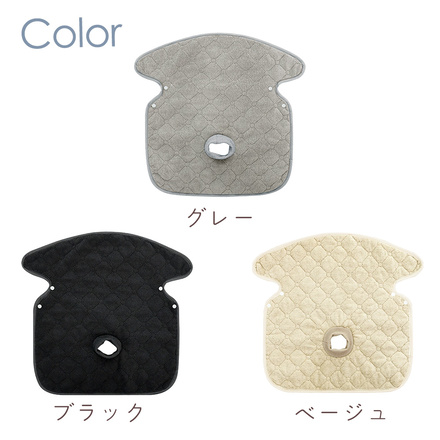 MILASIC ベビーカー チャイルドシート 防水シート ブラック TN-CSTP-BK