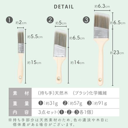 MILASIC 隙間掃除ブラシ 3本セット TN-CNBSS-3SET