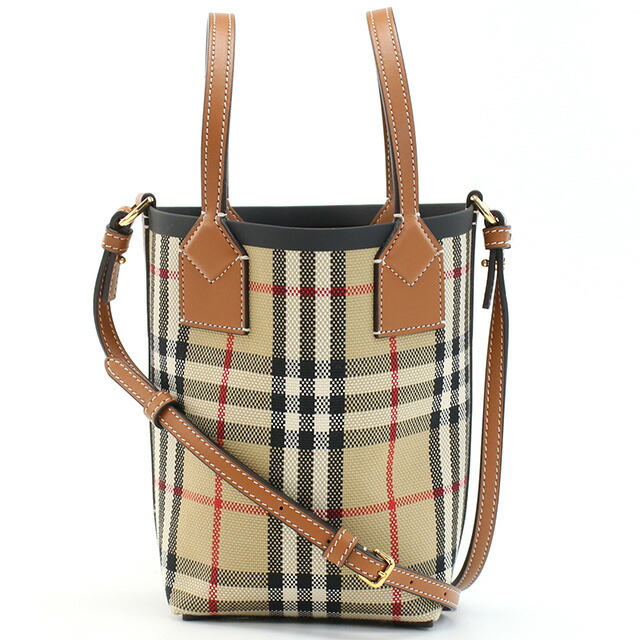バーバリー トートバッグ レディース ブランド BURBERRY 8070461 VINTAGE CHCK-A.BEIGE バッグ 軽量 手提げ 高級 おしゃれ プレゼント 女性 実用的 かわいい