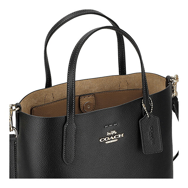 コーチ トートバッグ 2way ショルダーバッグ レディース アウトレット ブランド COACH レザー CP036 IMBLK ブラック 軽量 手提げ 高級 おしゃれ プレゼント 女性 実用的 かわいい