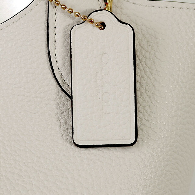 コーチ ハンドバッグ 2way ショルダーバッグ 斜めがけ レディース アウトレット ブランド COACH レザー CR168 IMCHK ホワイト 軽量 小さめ 手提げ 高級 おしゃれ プレゼント 女性 実用的 かわいい