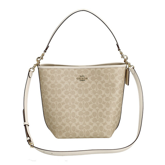 コーチ ハンドバッグ 2way ショルダーバッグ 斜めがけ メンズ レディース アウトレット ブランド COACH レザー CT802 IMXDM ベージュ 軽量 小さめ 手提げ 高級 おしゃれ プレゼント 実用的