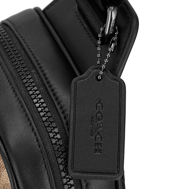 コーチ ボディバッグ ウエストポーチ メンズ レディース アウトレット ブランド COACH CV763 QBNRX ベージュ ショルダーバッグ 斜めがけ 軽量 小さめ 高級 おしゃれ プレゼント 男性 実用的 かっこいい