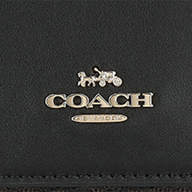 コーチ ショルダーバッグ レディース ブランド COACH Cambodia CV978 IMXAQ ダークブラウン/ブラック 斜めがけ 高級 おしゃれ プレゼント 女性 実用的 かわいい