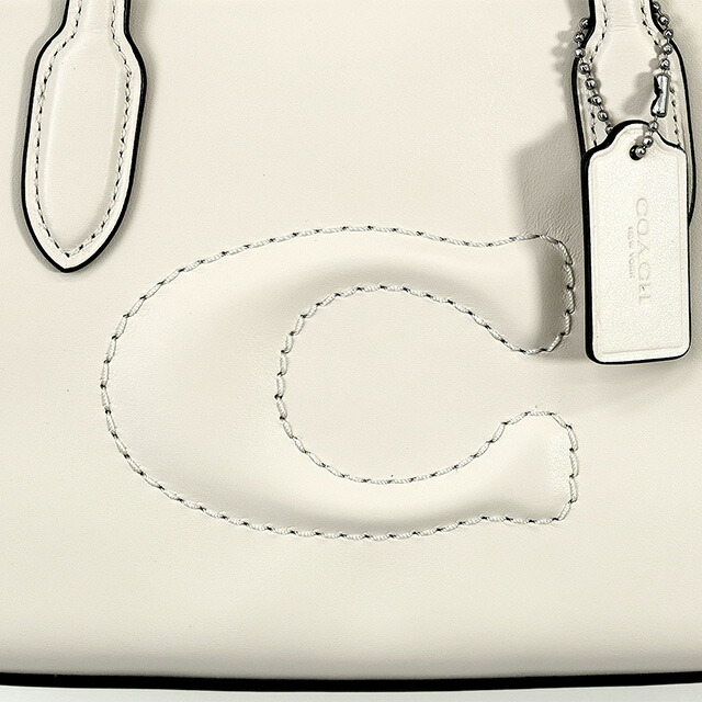 コーチ トートバッグ 2way ショルダーバッグ レディース アウトレット ブランド COACH CW492 SV HA チョーク ホワイト 軽量 手提げ 高級 おしゃれ プレゼント 女性 実用的 かわいい